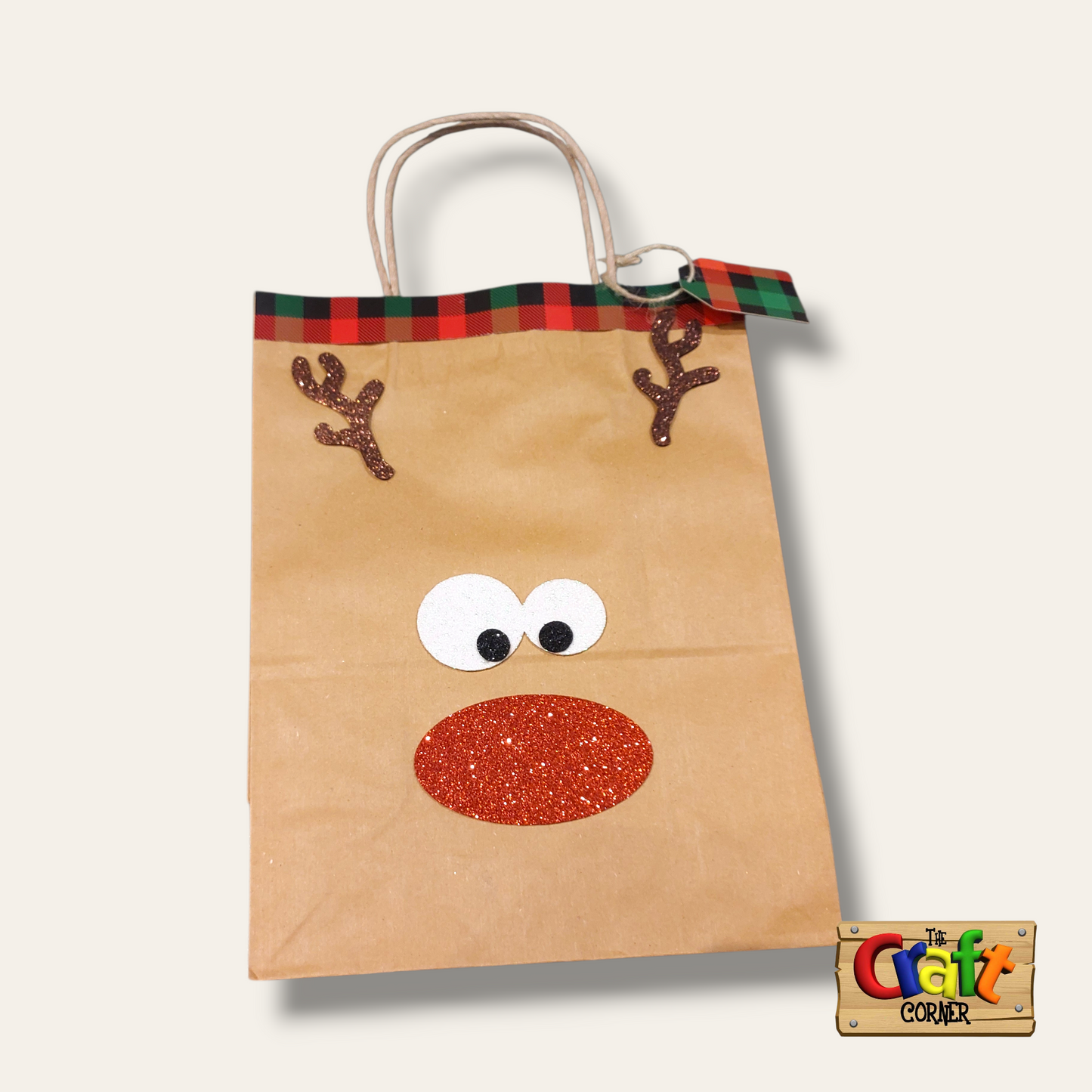 Christmas Gift bag (Reindeer 2)