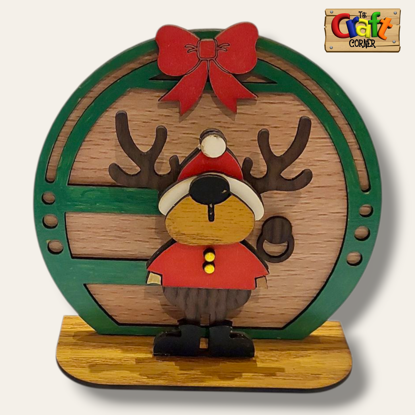 Reindeer door guard stand
