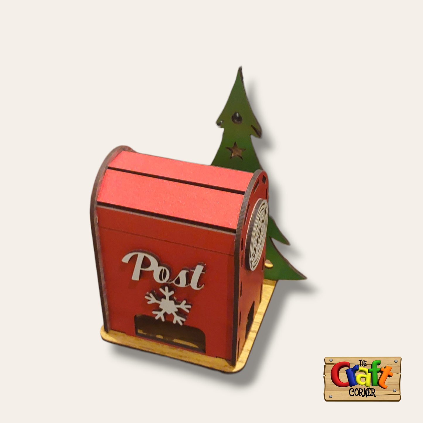 Country Christmas Farmstead: 3D post box