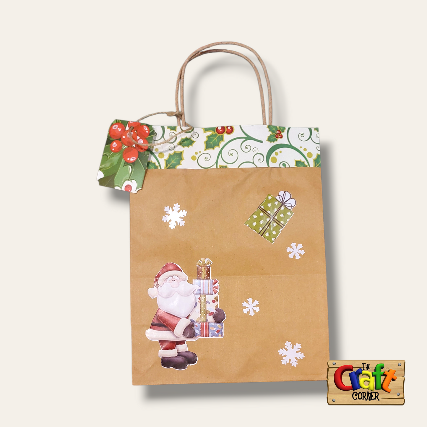 Christmas Gift bag (Santa small)