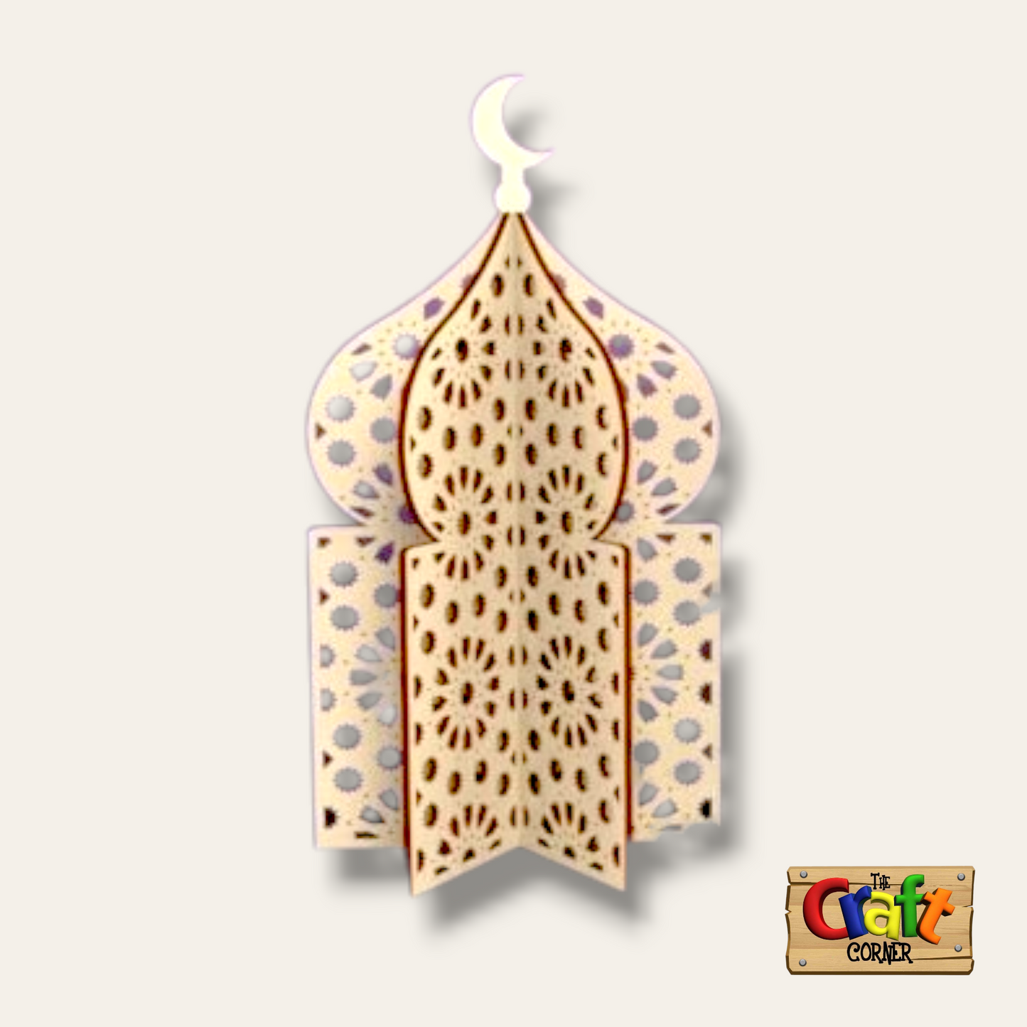 Lantern: Ramadan wooden lantern