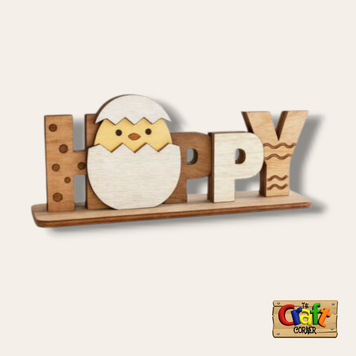Easter Stand Words: Hoppy