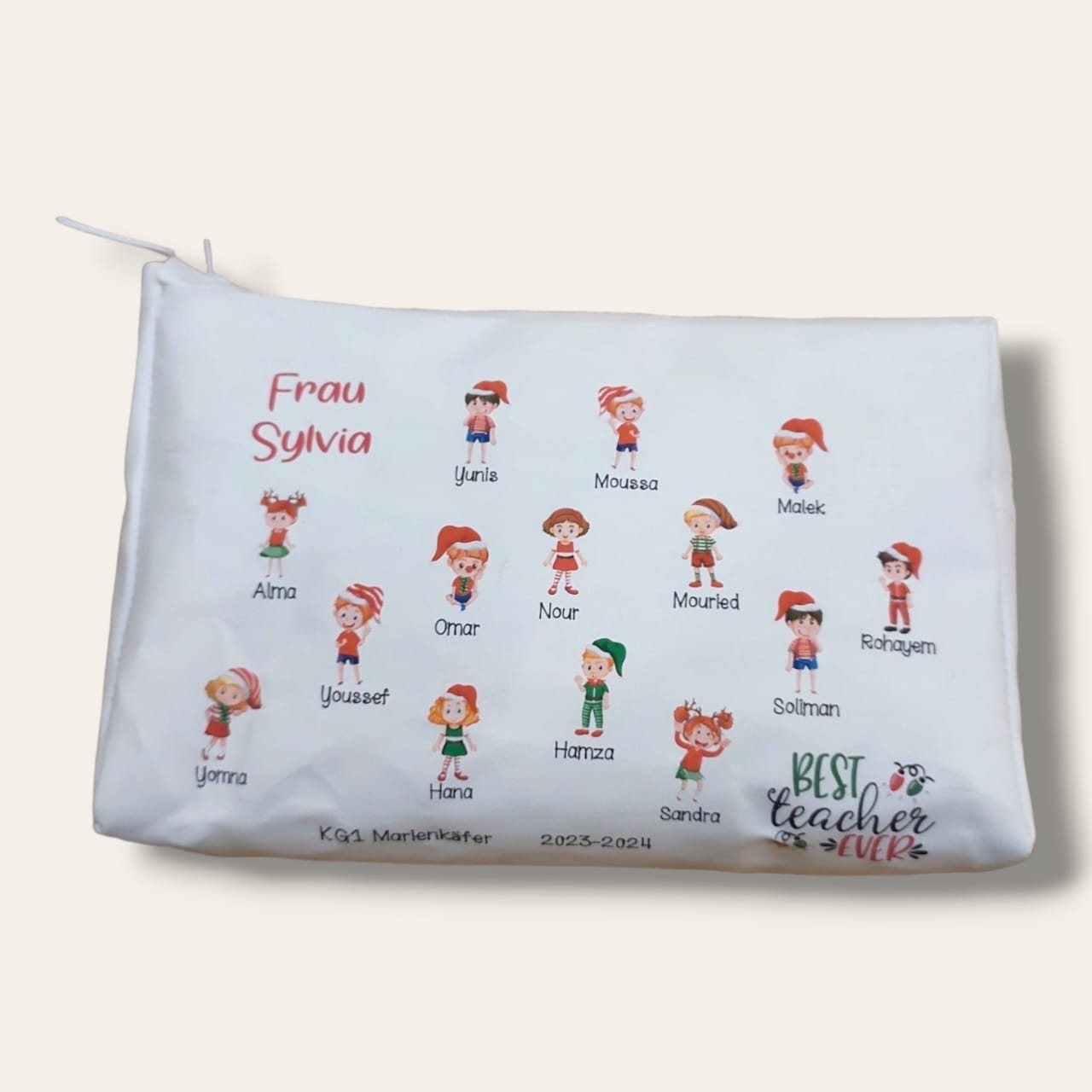 Teacher pouch (Christmas class)