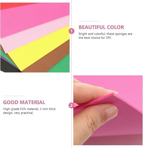 Foam sheets: A4 size