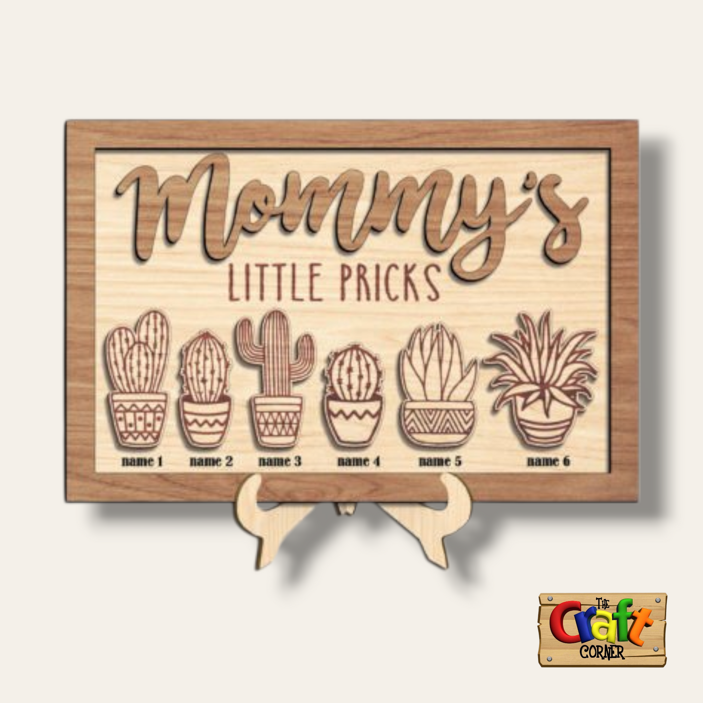 Stand: Mommy's little pricks