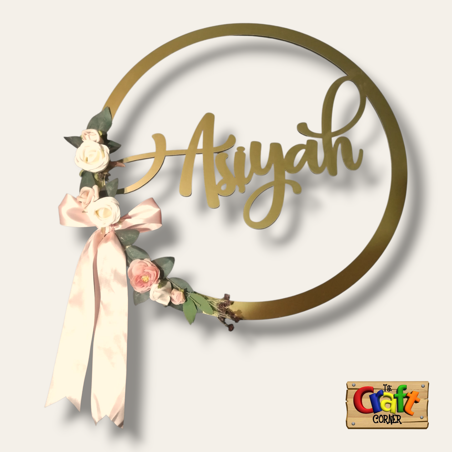 Name Ring with Ribbon 2