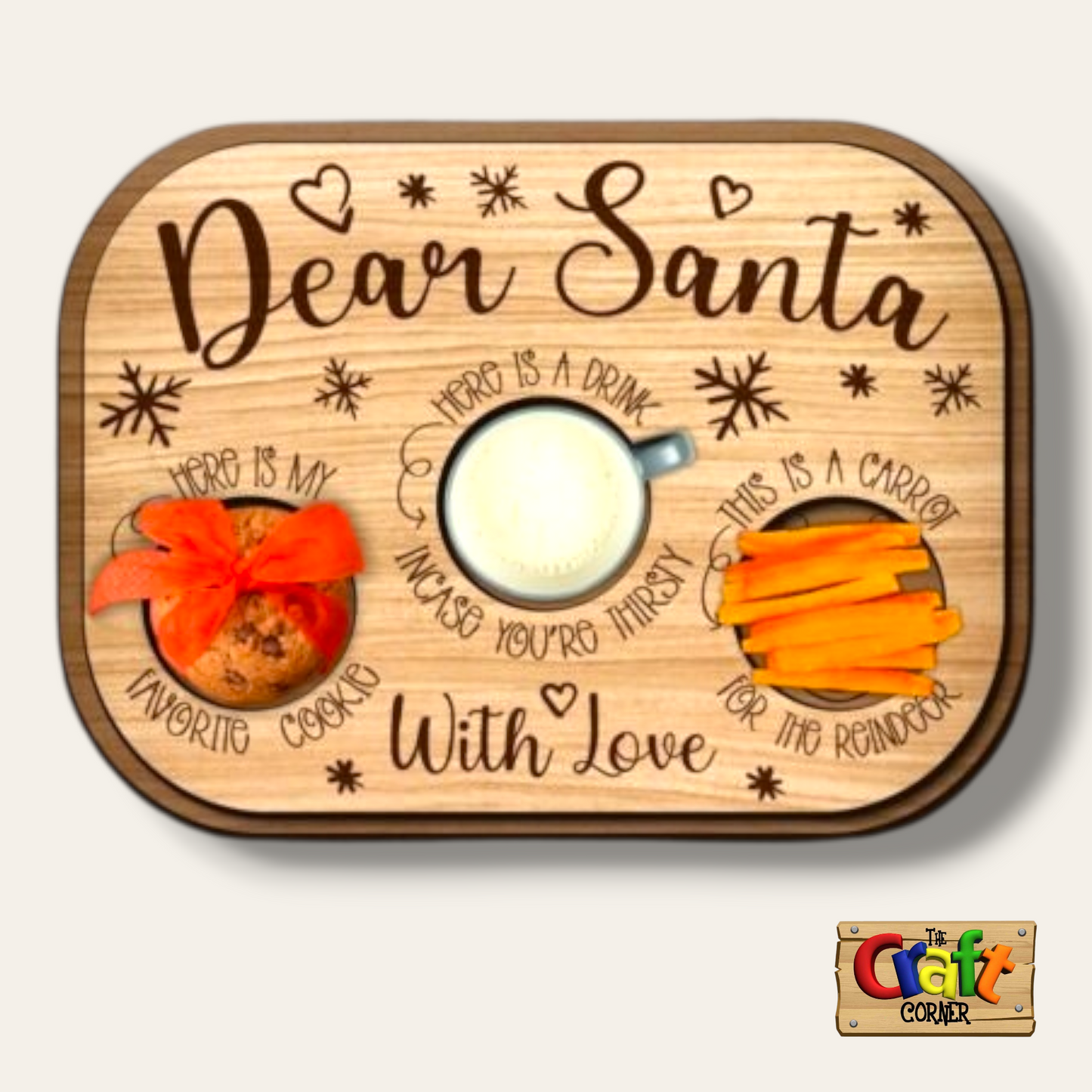 Tray: Dear Santa