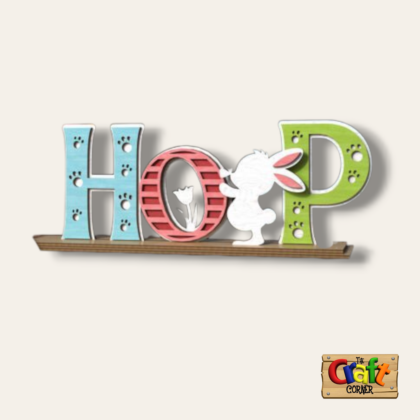 Easter Stand Words: Hop