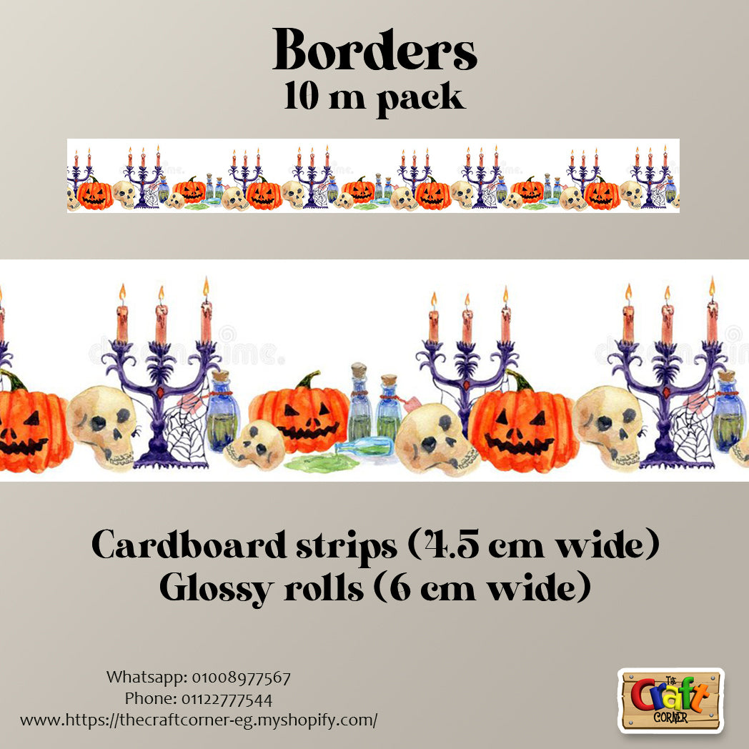 Decor: Halloween borders 6
