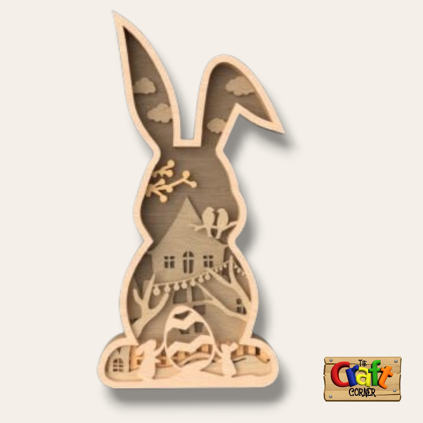 Layered bunny stand 4