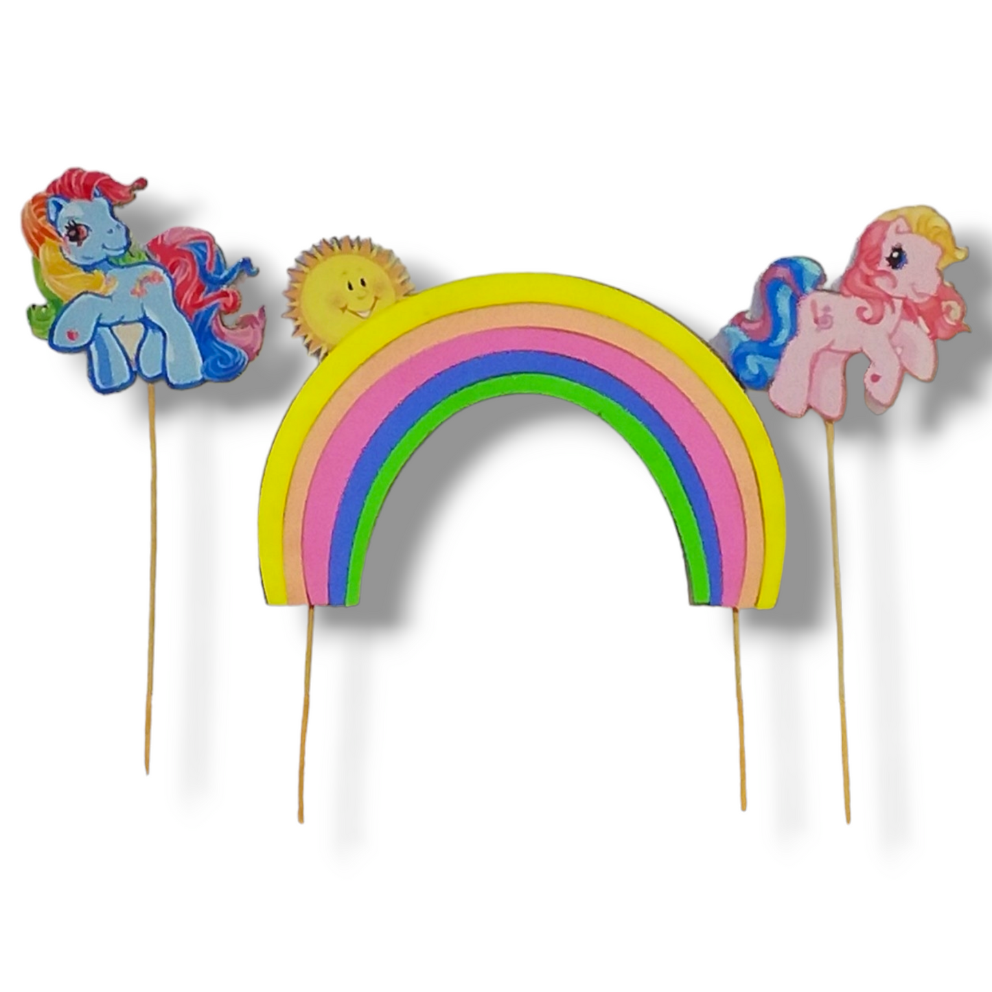 Multi-layered Foam topper "Little pony"