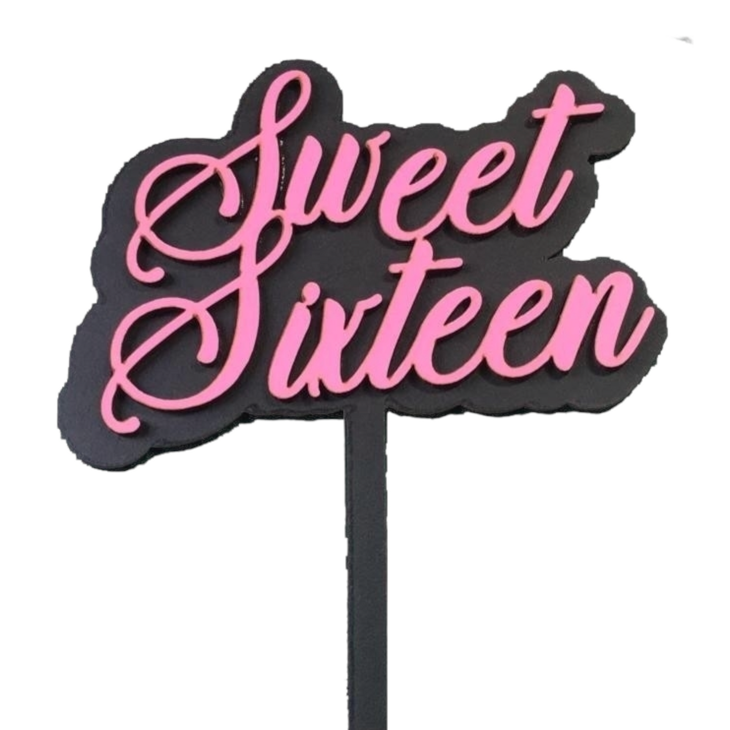 Layered Foam topper "Sweet Sixteen"