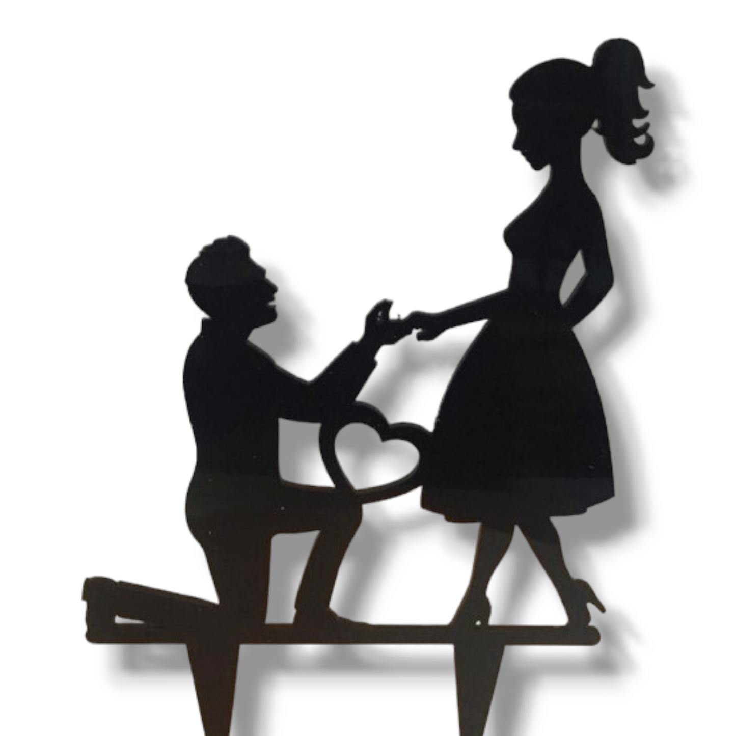 Wood topper (black) "Proposal"