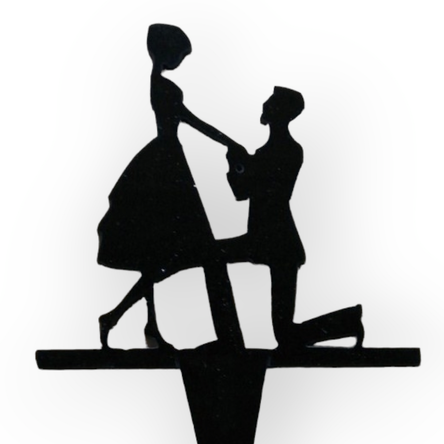 Wood topper (black) "Proposal"