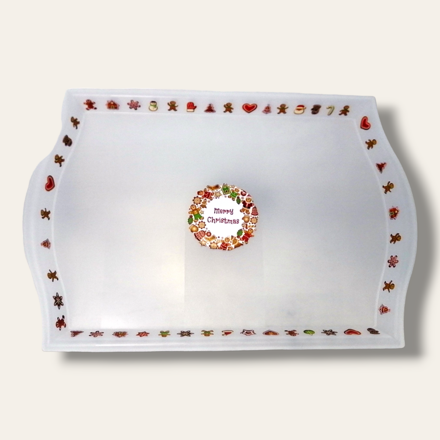 Tray: Christmas Plastic tray 2