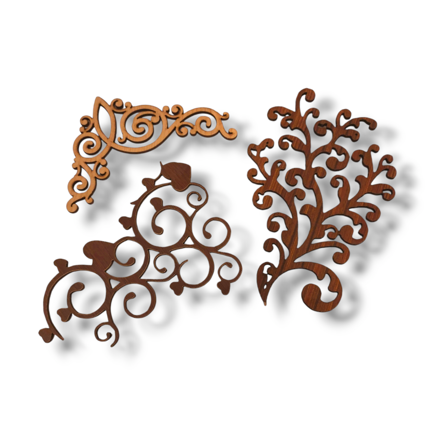 Wooden assortment pieces