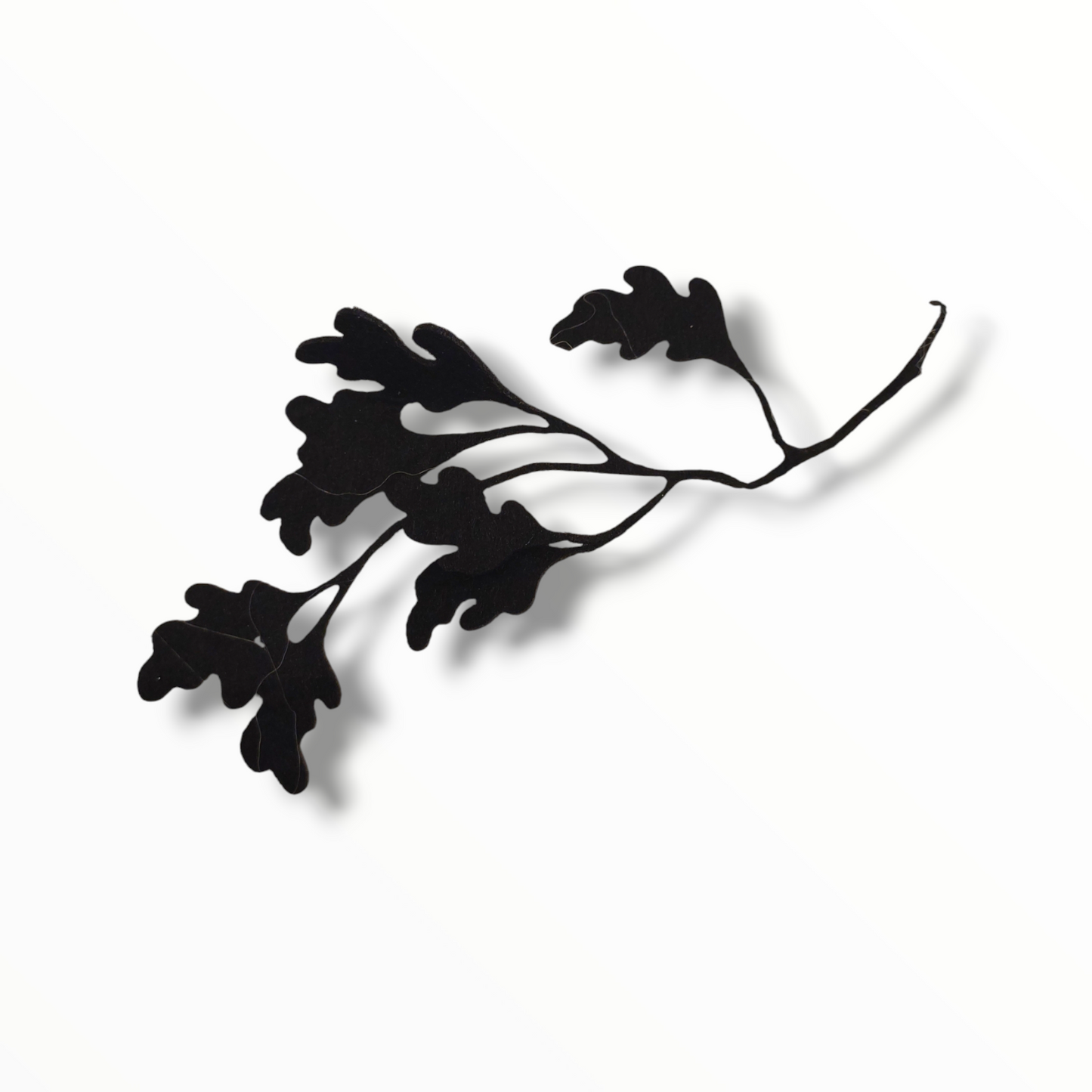 Felt black tree 14cm