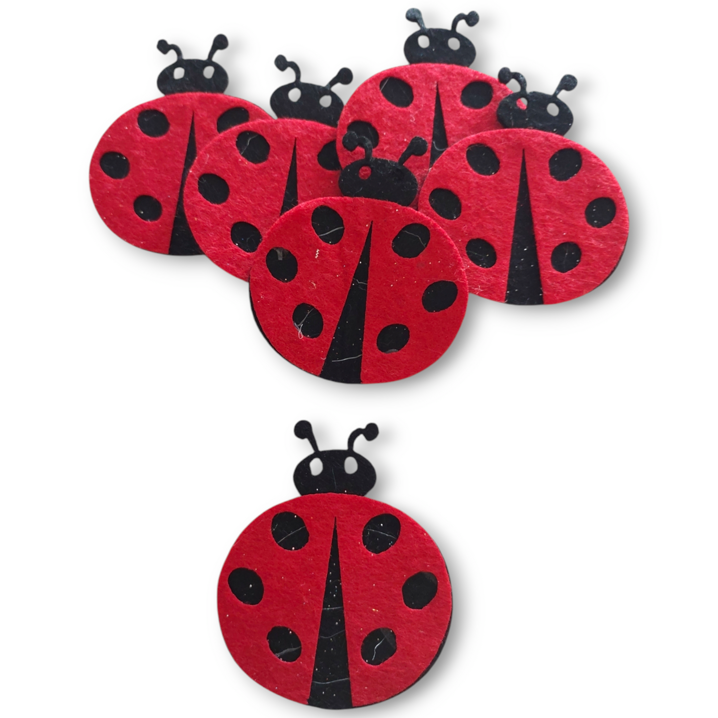 Lady bugs red 6cm