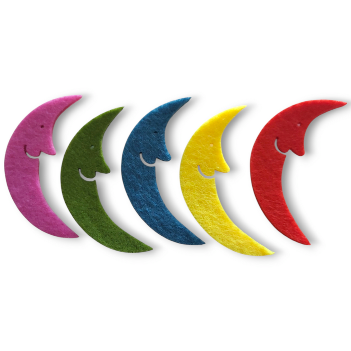 Felt crescents 7cm