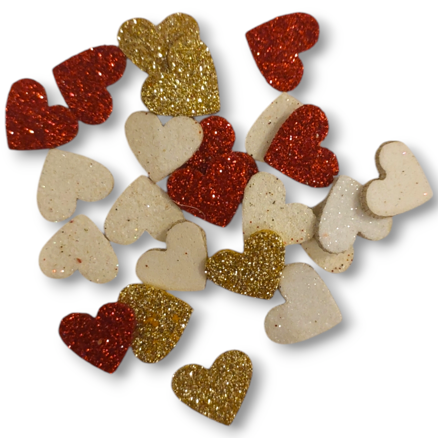 Foam hearts 1.5cm