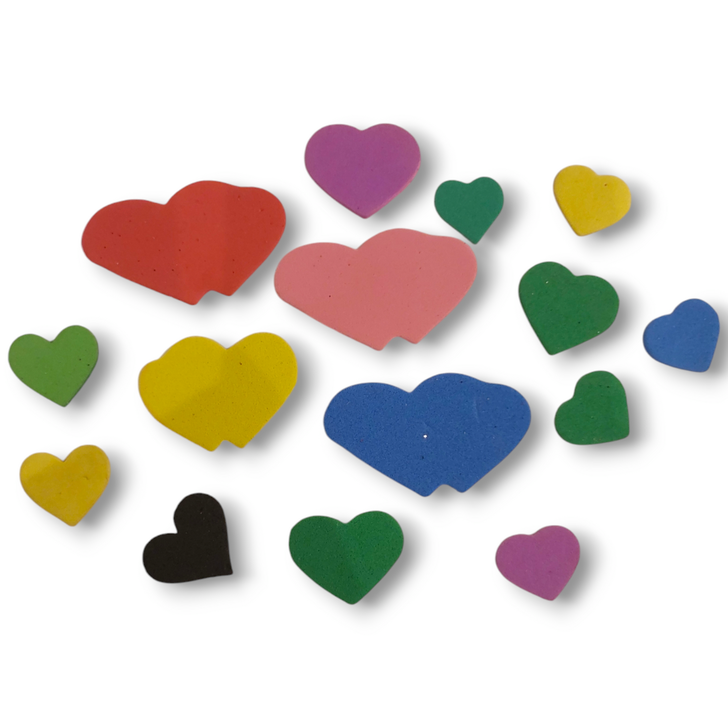 Foam hearts