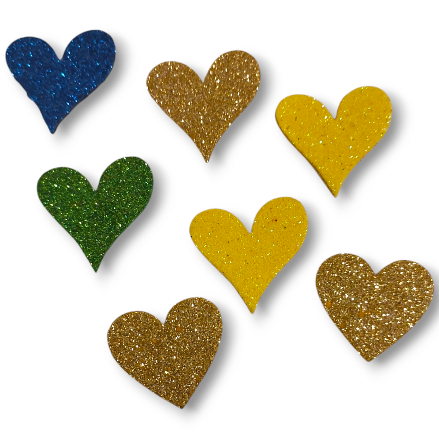 Foam hearts 2.5cm