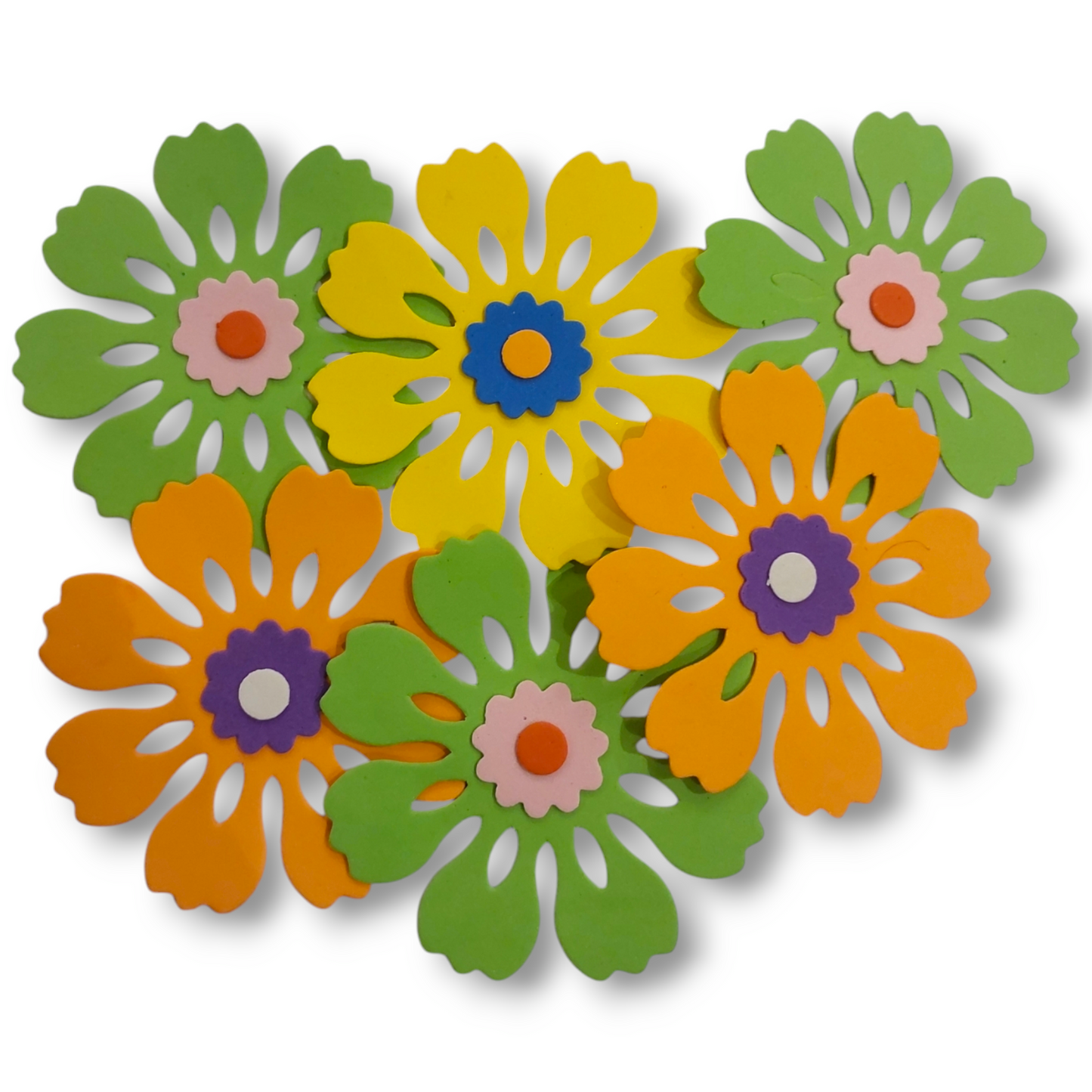 Foam flowers 9 cm
