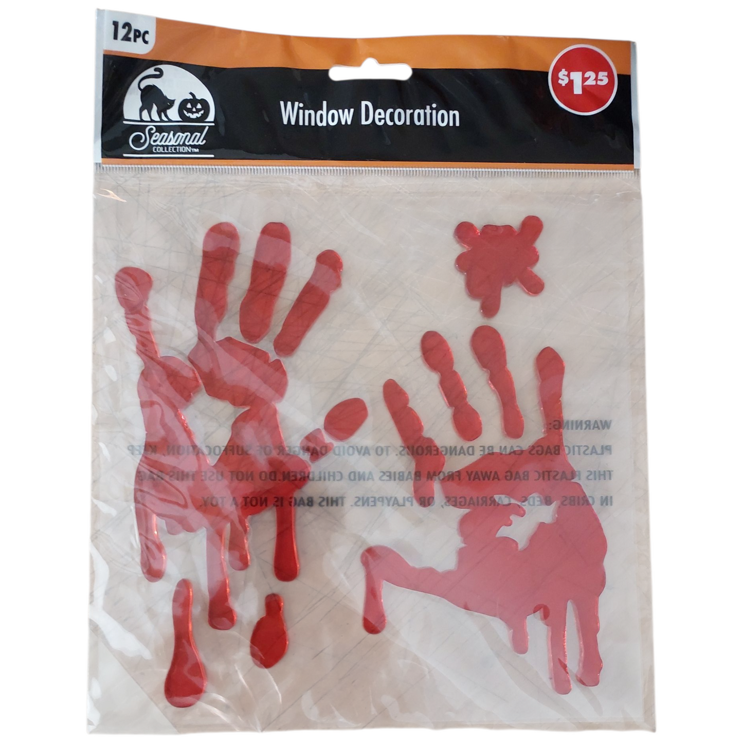 Halloween window gel stickers 3