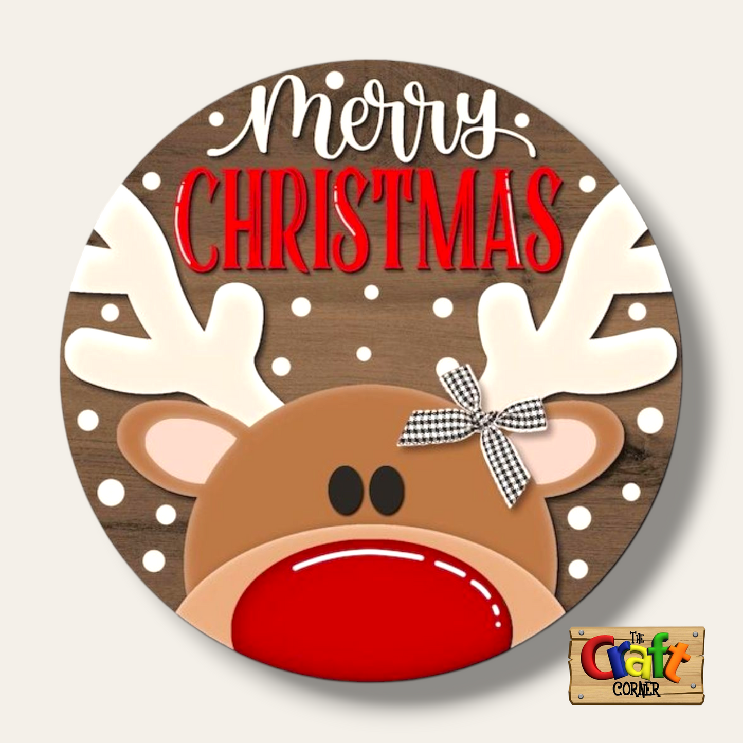 Christmas sign (Christmas Reindeer)