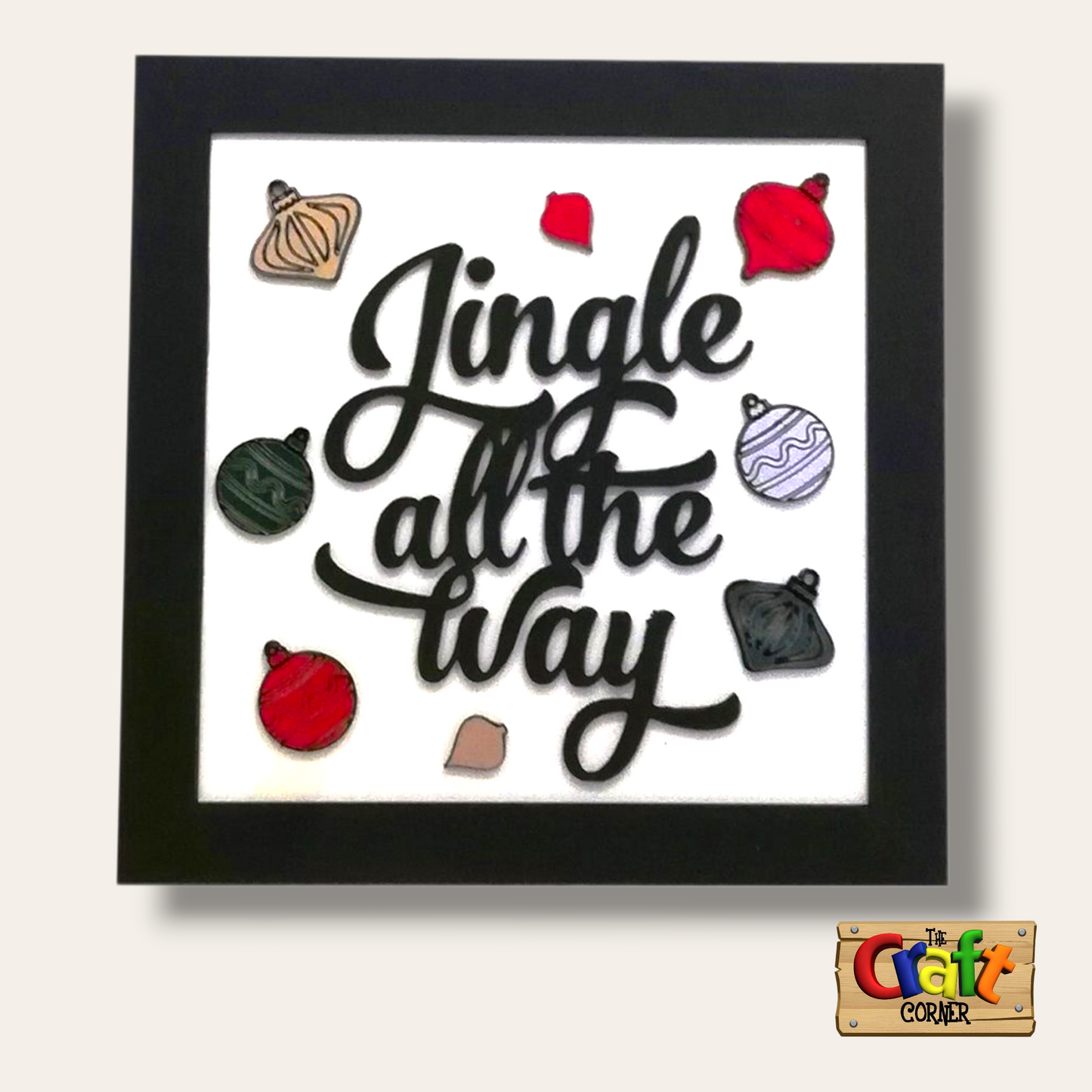 Christmas sign (Jingle all the way)
