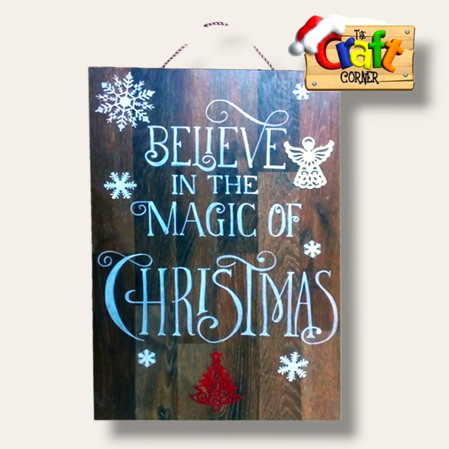 Christmas sign (Believe in the Magic of Christmas)
