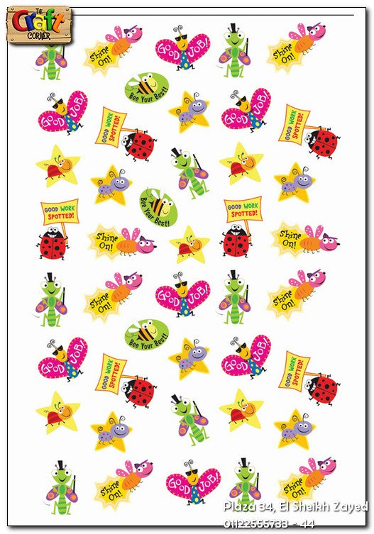 Sticker pack: Bugs