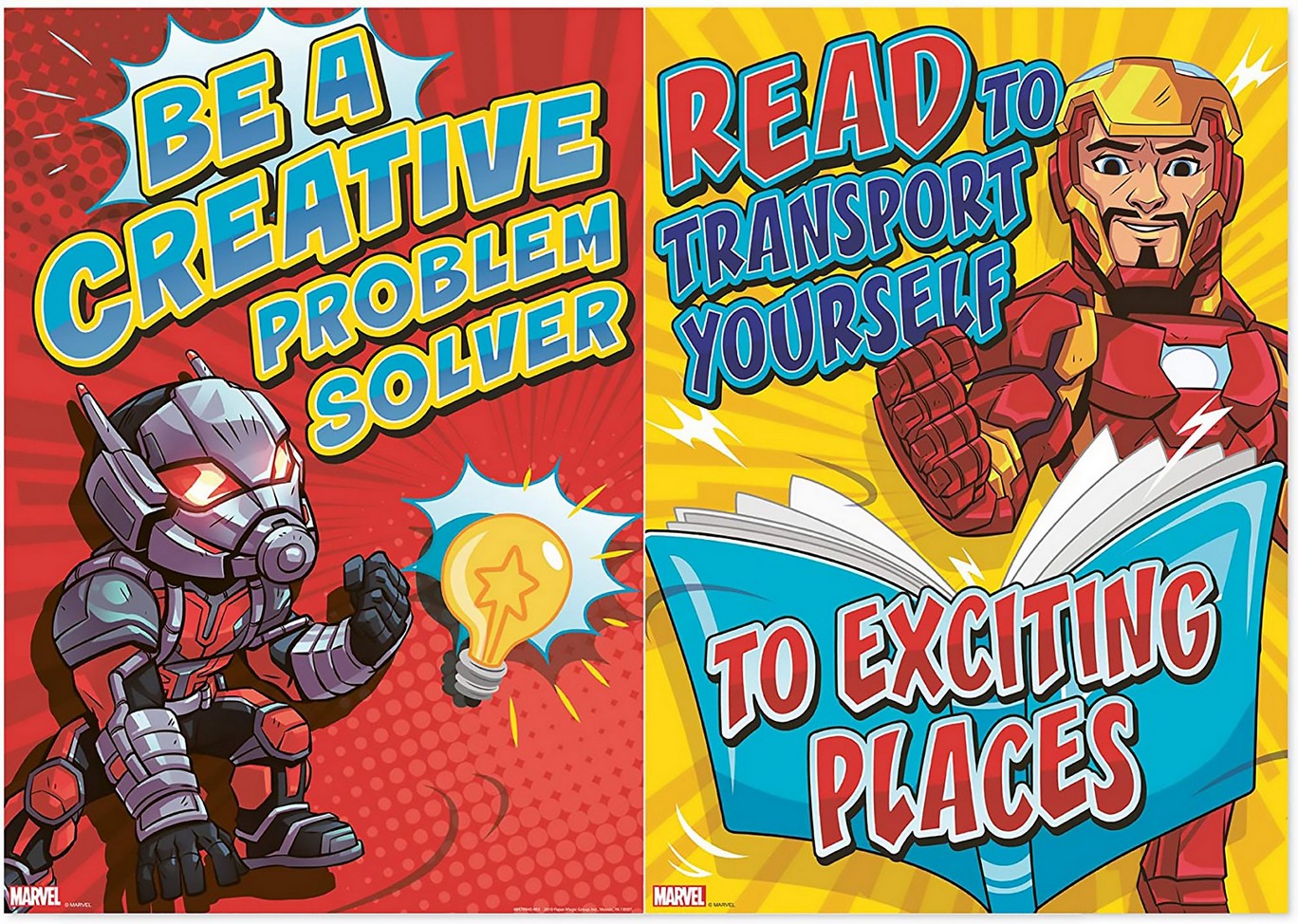 Super hero posters 1 (set of 2)