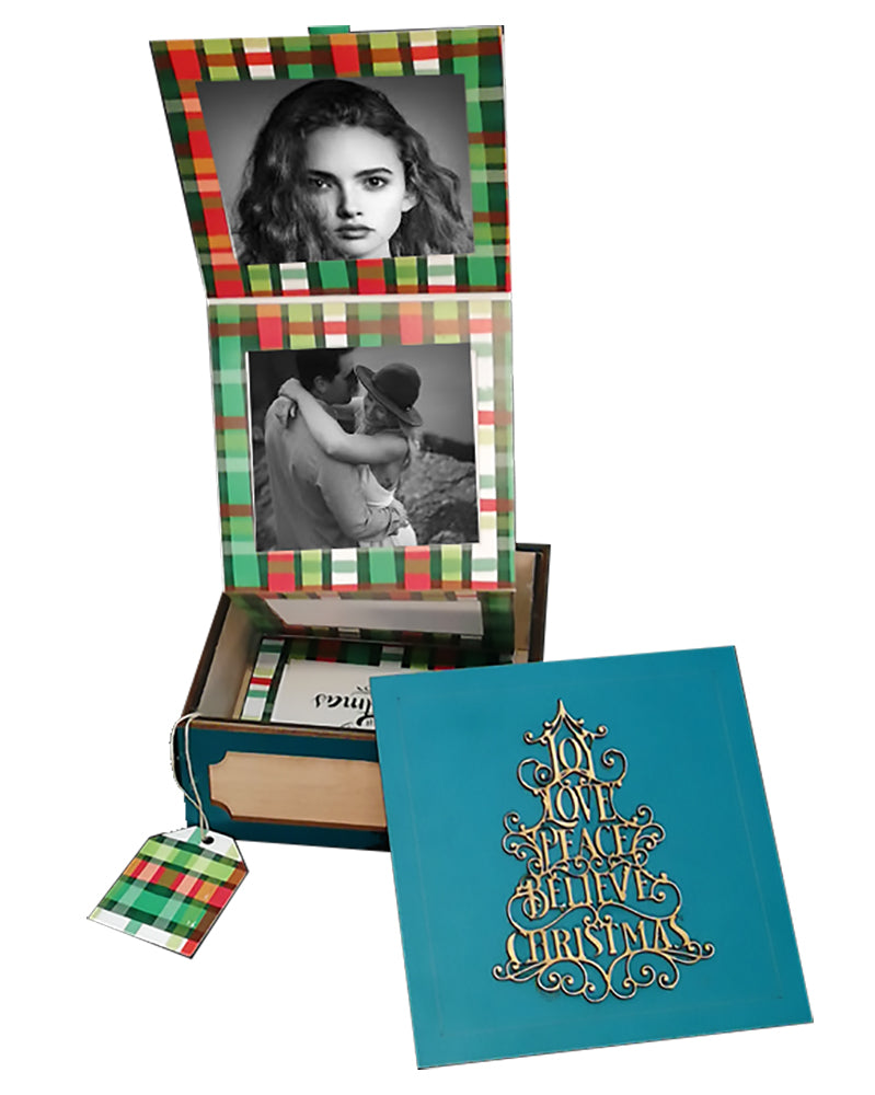 Box: Joy Love Peace accordion box