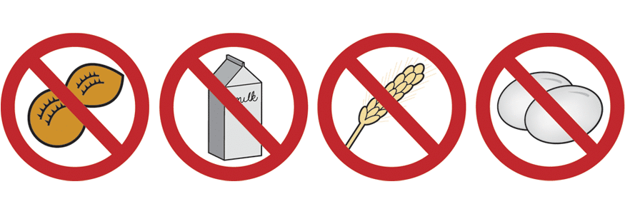 Non-themed: Allergy tags