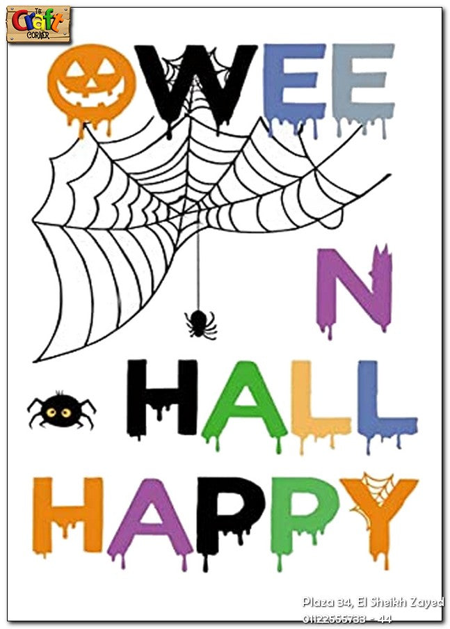 Halloween stickers (Happy Halloween)