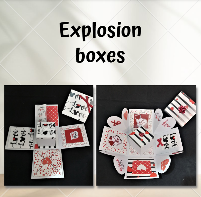 Explosion boxes – The Craft Corner EG