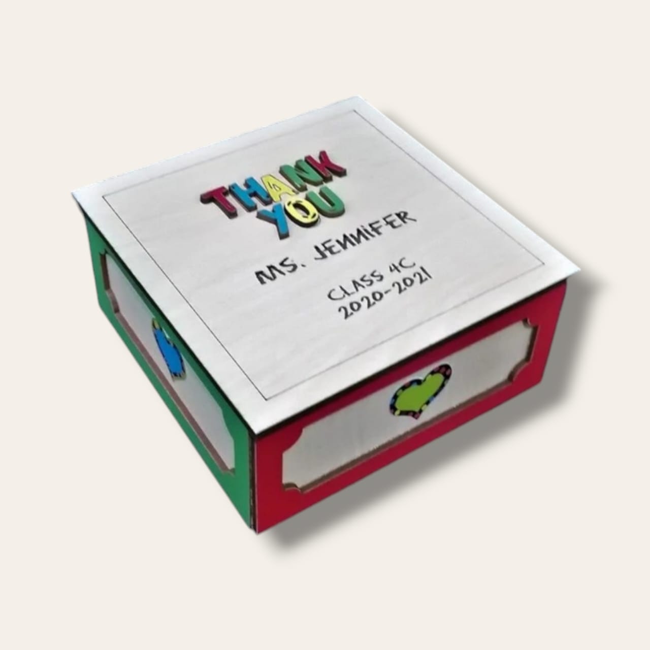 Thank you Teacher accordion box