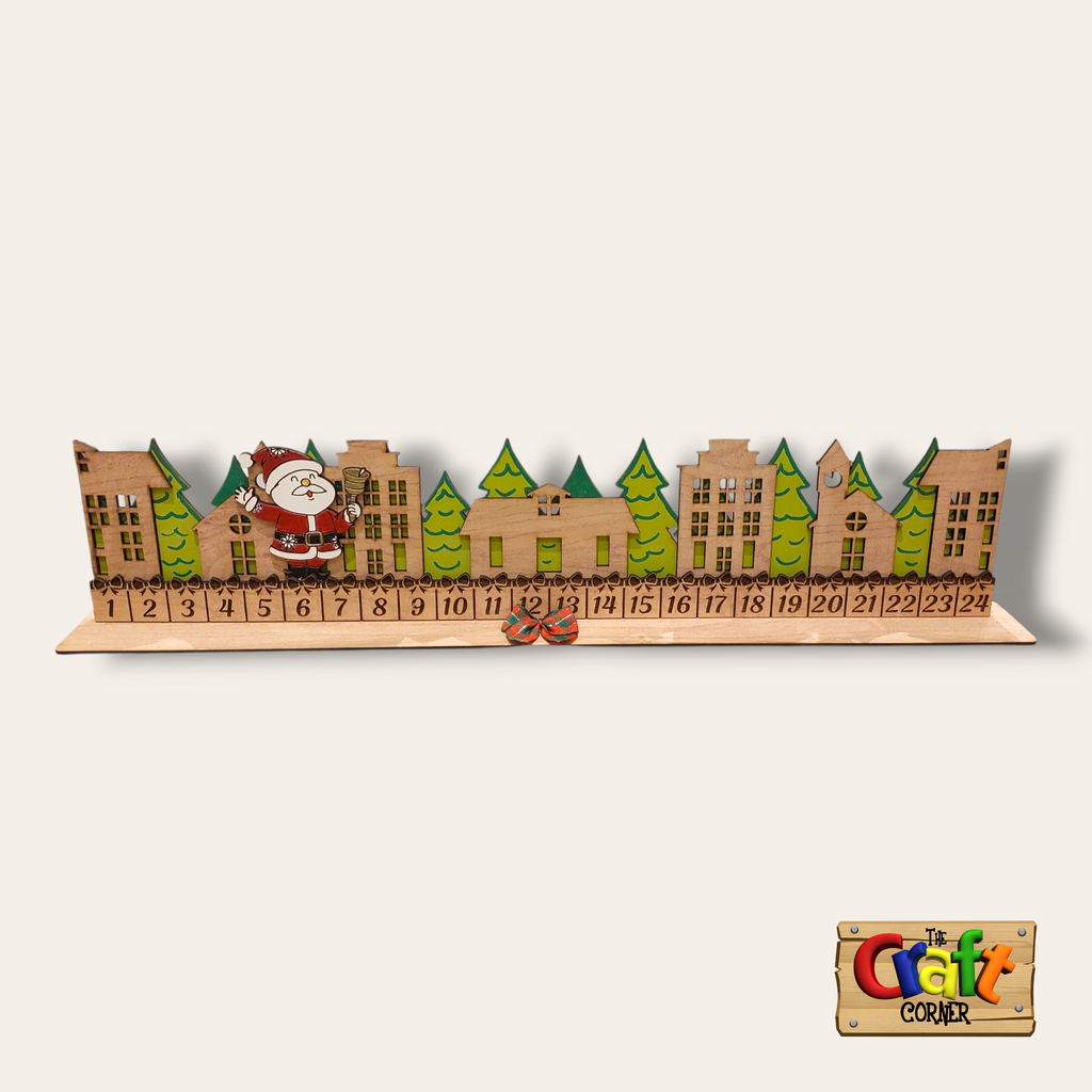 Christmas countdown stand (Santa's village trip)