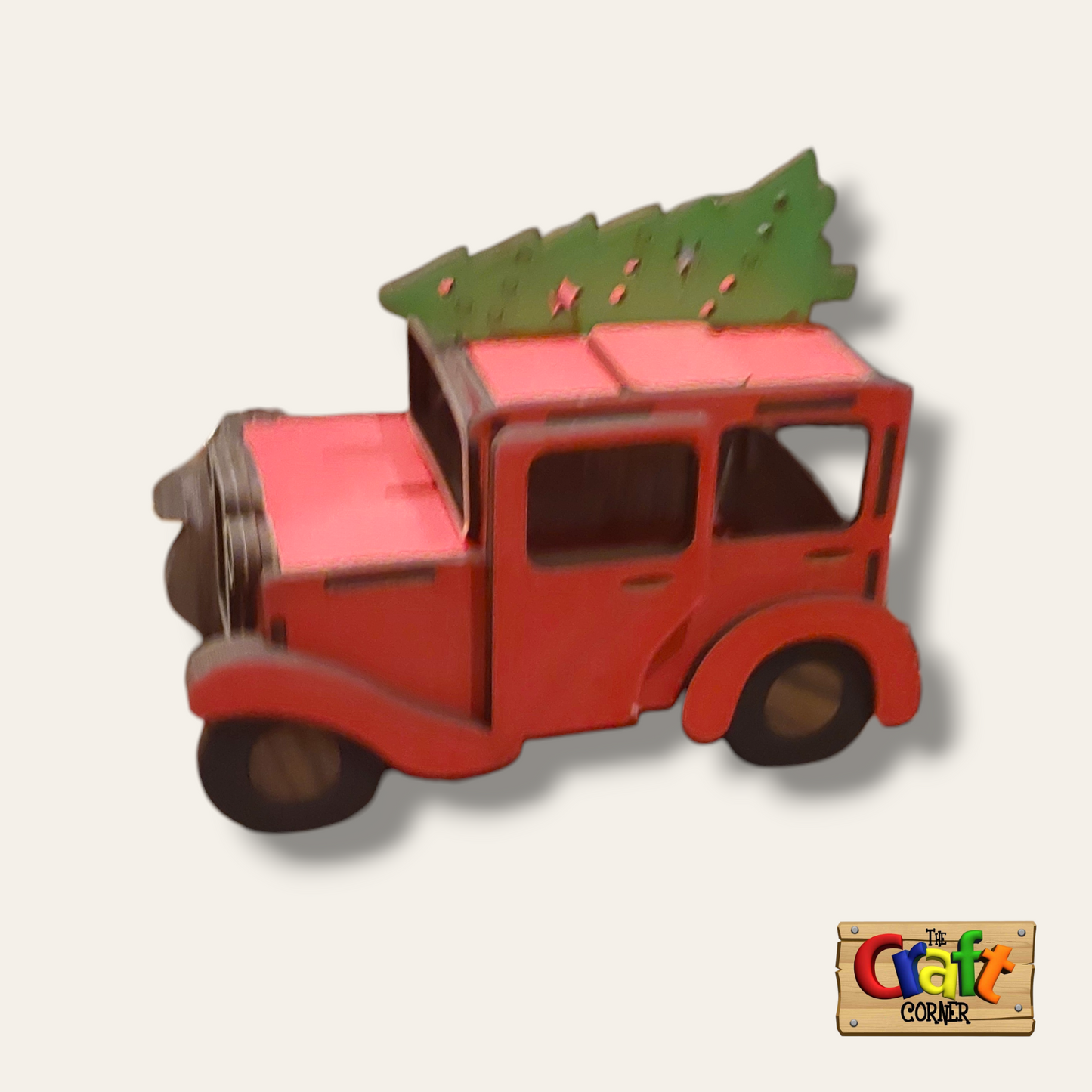 Country Christmas Farmstead: 3D truck
