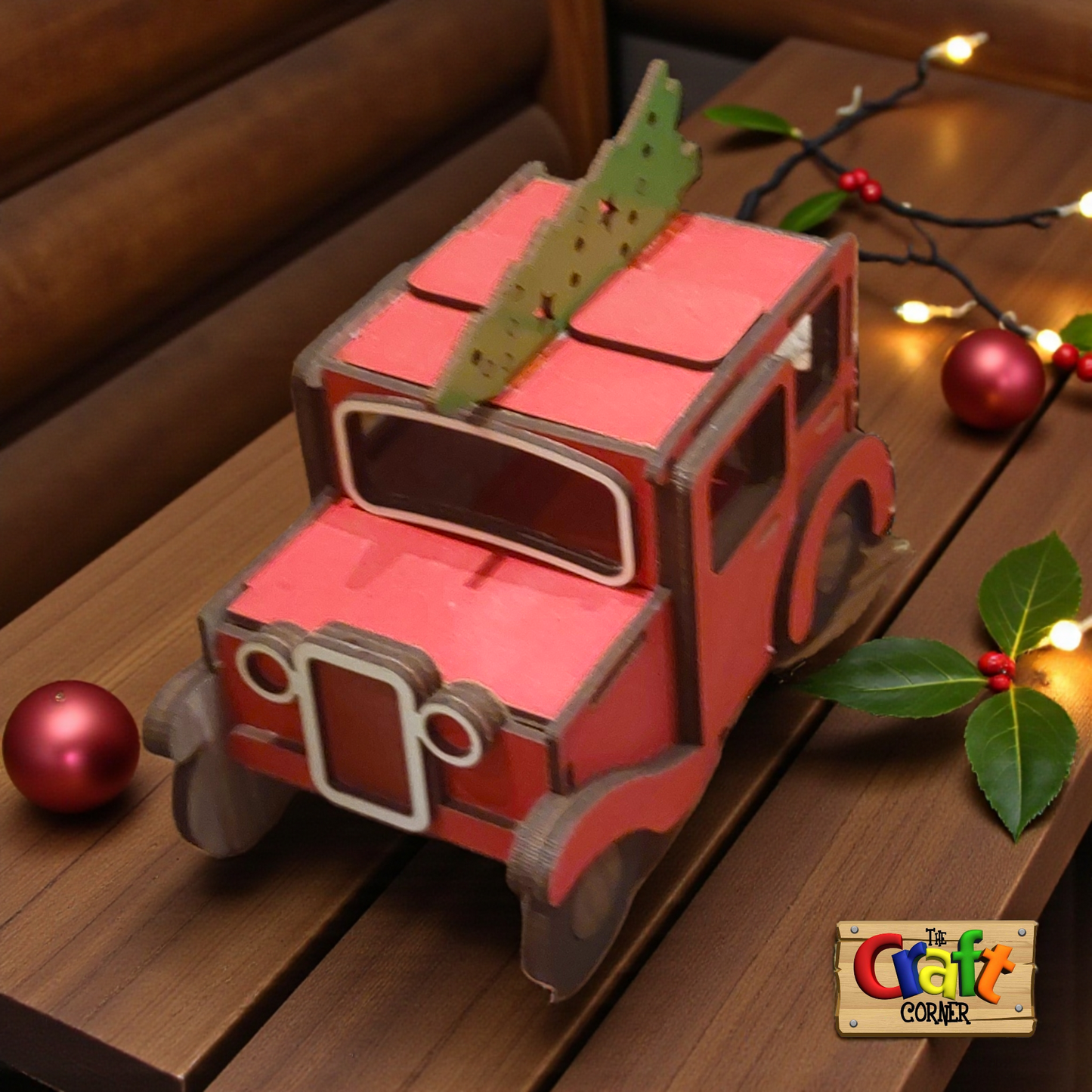 Country Christmas Farmstead: 3D truck
