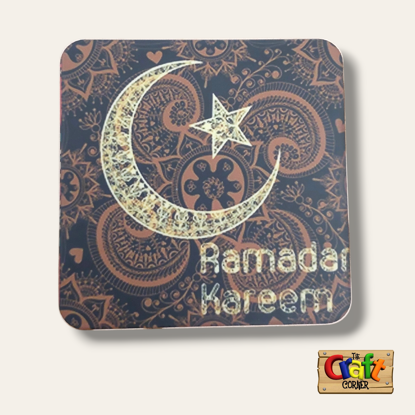 Coaster: Ramadan coaster brown