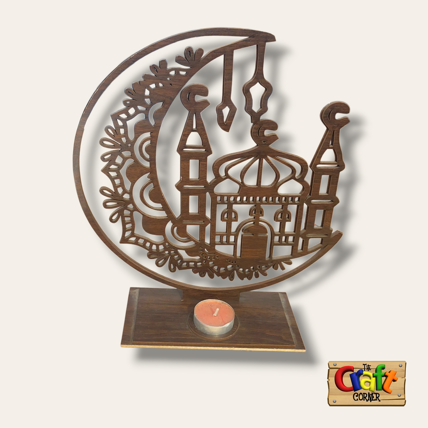 Table stand: Ramadan Cresent candle holder