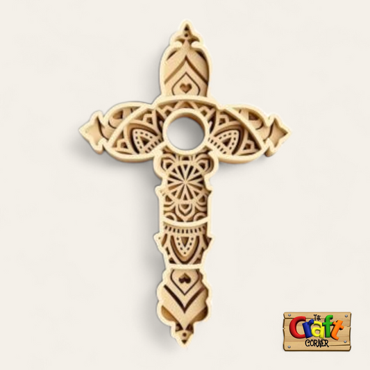 Layered Wooden cross