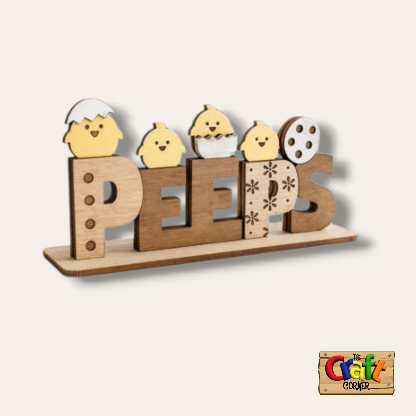 Easter Stand Words: Peeps