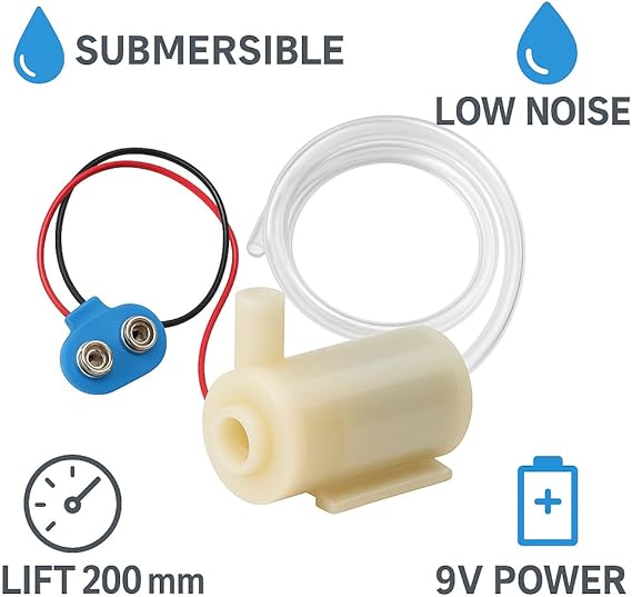 Mini water pump, dc 9v Waterproof