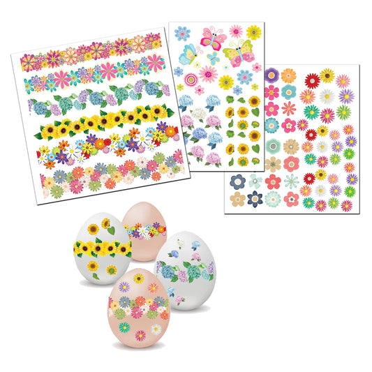 Egg colouring kit 5 (Flower strips)