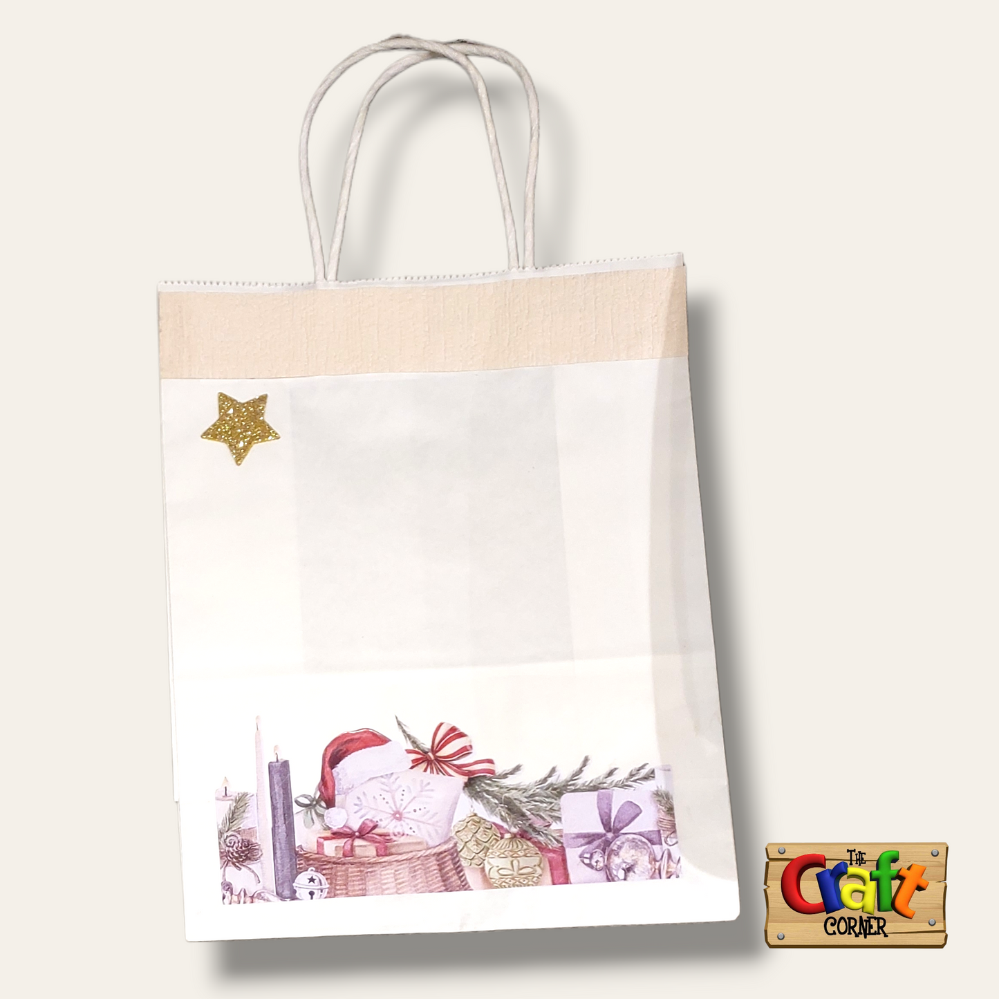Christmas Gift bag (Santa with gifts)