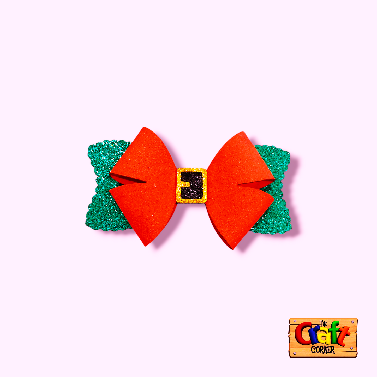 Bow: Christmas foam bow
