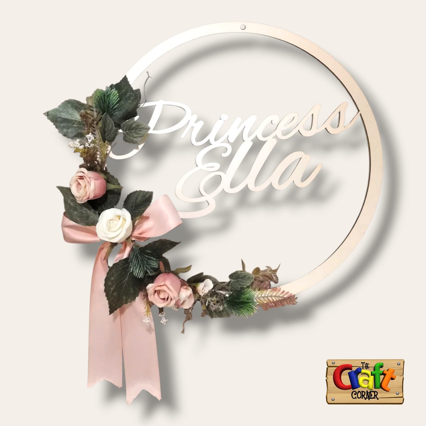 Name Ring with Ribbon 1